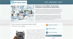 Desktop Screenshot of bestmoneyadviser.com